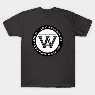 John Wick School of Getting Back Up T-Shirt